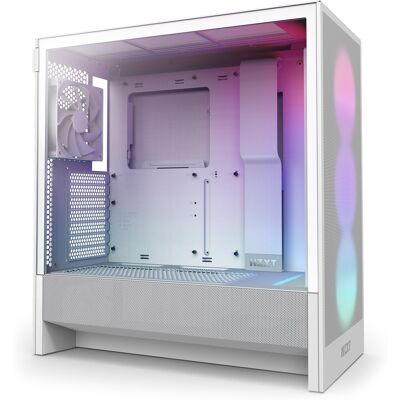 NZXT H5 Flow RGB (2024) All White NZXT H5 Flow RGB (2024) All White
