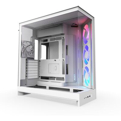 NZXT H9 Flow RGB (2025) White NZXT H9 Flow RGB (2025) White