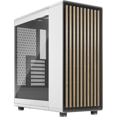 Fractal Design North Chalk White TG Clear Fractal Design North Chalk White TG Clear