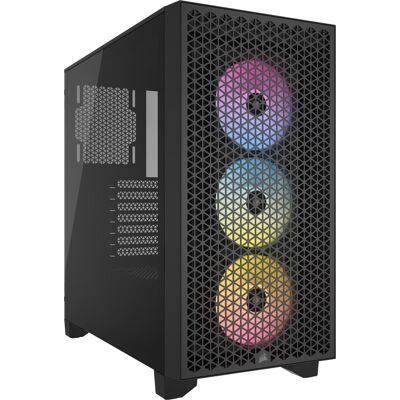 Corsair iCUE 3000D RGB AIRFLOW Black Corsair iCUE 3000D RGB AIRFLOW Black