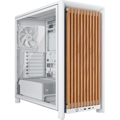 Corsair FRAME 4000D WOOD RS White Corsair FRAME 4000D WOOD RS White