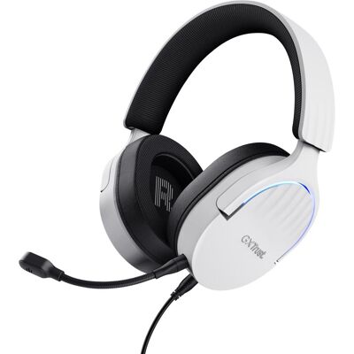Trust GXT490 Fayzo 7.1 USB Headset Eco Friendly White Trust GXT490 Fayzo 7.1 USB Headset Eco Friendly White