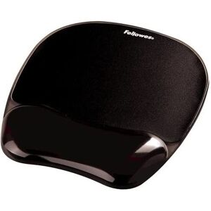 Fellowes CRYSTAL gélová, s podporou zápästia, čierna Fellowes CRYSTAL gélová, s podporou zápästia, čierna