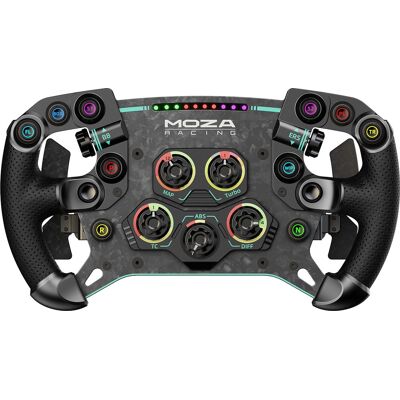 MOZA GS V2P Steering Wheel (Microfiber Leather) MOZA GS V2P Steering Wheel (Microfiber Leather)
