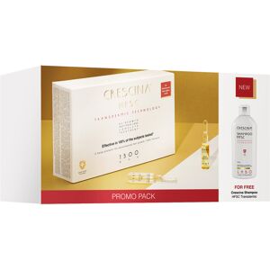 CRESCINA Starostlivosť na podporu rastu vlasov a proti vypadávaniu vlasov 1300 20× 3,5 ml + šampón pre mužov 200 ml CRESCINA Starostlivosť na podporu rastu vlasov a proti vypadávaniu vlasov 1300 20× 3,5 ml + šampón pre mužov 200 ml