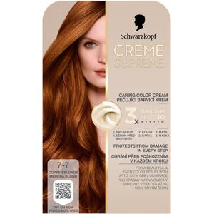 Schwarzkopf Creme Supreme 7-7 Medená blond 60 ml Schwarzkopf Creme Supreme 7-7 Medená blond 60 ml