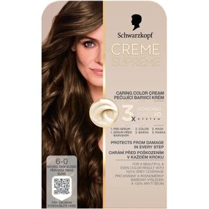 Schwarzkopf Creme Supreme 6-0 Prirodzená tmavá blond 60 ml Schwarzkopf Creme Supreme 6-0 Prirodzená tmavá blond 60 ml