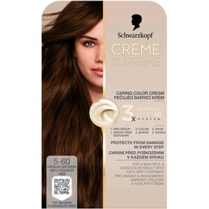 Schwarzkopf Creme Supreme 5-60 Svetlá čokoládová hnedá 60 ml Schwarzkopf Creme Supreme 5-60 Svetlá čokoládová hnedá 60 ml