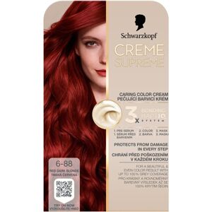Schwarzkopf Creme Supreme 6-88 Tmavá červená 60 ml Schwarzkopf Creme Supreme 6-88 Tmavá červená 60 ml