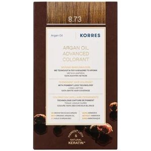 KORRES Argan Oil Advanced Colorant 8.73 Golden Caramel KORRES Argan Oil Advanced Colorant 8.73 Golden Caramel