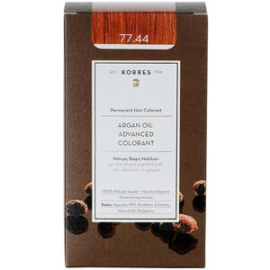 KORRES Argan Oil Advanced Color 77.44 Intense Copper Blonde KORRES Argan Oil Advanced Color 77.44 Intense Copper Blonde