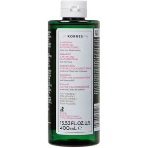 KORRES Cystine + Glycoproteins Anti Hair Loss Shampoo For Women 400 ml KORRES Cystine + Glycoproteins Anti Hair Loss Shampoo For Women 400 ml