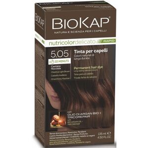 BIOKAP Delicato Rapid Farba na vlasy – 5.05 Gaštanovo-oriešková 135 ml BIOKAP Delicato Rapid Farba na vlasy – 5.05 Gaštanovo-oriešková 135 ml