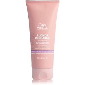 WELLA PROFESSIONALS Invigo Blonde Recharge Cool Neutralizing Conditioner 200 ml WELLA PROFESSIONALS Invigo Blonde Recharge Cool Neutralizing Conditioner 200 ml