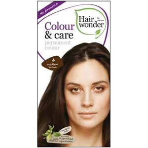 HAIRWONDER Dlhotrvajúca farba stredne hnedá 4 100 ml HAIRWONDER Dlhotrvajúca farba stredne hnedá 4 100 ml