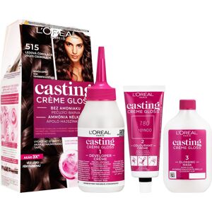 L'ORÉAL PARIS Casting Creme Gloss semipermanentná farba na vlasy 515 ľadová čokoláda, 48 + 72 + 60 ml L'ORÉAL PARIS Casting Creme Gloss semipermanentná farba na vlasy 515 ľadová čokoláda, 48 + 72 + 60 ml