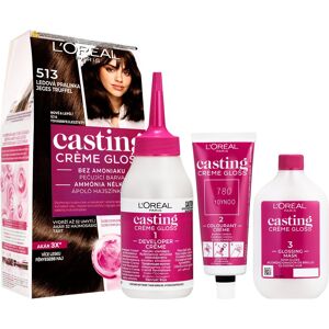 L'ORÉAL PARIS Casting Creme Gloss semipermanentná farba na vlasy 513 ľadová pralinka, 48 + 72 + 60 ml L'ORÉAL PARIS Casting Creme Gloss semipermanentná farba na vlasy 513 ľadová pralinka, 48 + 72 + 60 ml