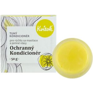 Kvitok tuhý kondicionér na mastné vlasy – ochranný 50 g Kvitok tuhý kondicionér na mastné vlasy – ochranný 50 g