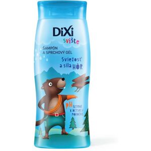DIXI Svište Šampón a sprchovací gél Sviežosť a sila hôr 250 ml DIXI Svište Šampón a sprchovací gél Sviežosť a sila hôr 250 ml