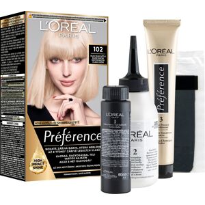 L'ORÉAL PARIS Préférence102 Veľmi svetlá blond dúhová L'ORÉAL PARIS Préférence102 Veľmi svetlá blond dúhová