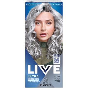 Schwarzkopf LIVE 98 Silver Steel 50 ml Schwarzkopf LIVE 98 Silver Steel 50 ml