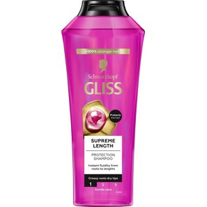 SCHWARZKOPF GLISS Supreme Length šampón 400 ml SCHWARZKOPF GLISS Supreme Length šampón 400 ml