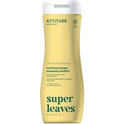 ATTITUDE Super leaves s detoxikačným účinkom - rozjasňujúci pre normálne a mastné vlasy 473 ml ATTITUDE Super leaves s detoxikačným účinkom - rozjasňujúci pre normálne a mastné vlasy 473 ml