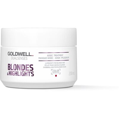 GOLDWELL Dualsenses Blondes & Highlights 60Sec Treatment 200 ml GOLDWELL Dualsenses Blondes & Highlights 60Sec Treatment 200 ml