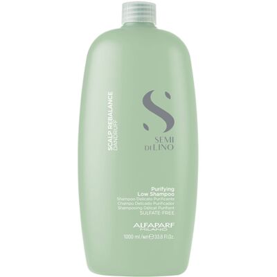 ALFAPARF MILANO Semi Di Lino Scalp Rebalance Purifying Shampoo čistiaci šampón proti lupinám 1000 ml ALFAPARF MILANO Semi Di Lino Scalp Rebalance Purifying Shampoo čistiaci šampón proti lupinám 1000 ml