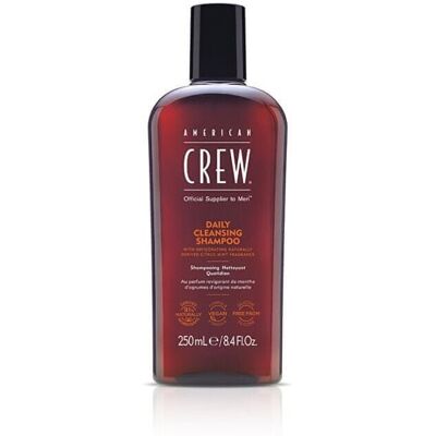 American Crew Daily Cleansing Shampoo čistiaci šampón na každodenné použitie 250 ml American Crew Daily Cleansing Shampoo čistiaci šampón na každodenné použitie 250 ml