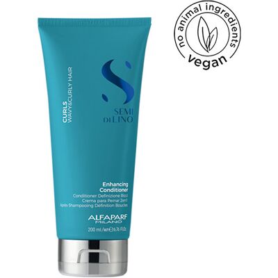 ALFAPARF MILANO Semi Di Lino Curls Enhancing Conditioner vyživujúci kondicionér na vlnité a kučeravé vlasy 200 ml ALFAPARF MILANO Semi Di Lino Curls Enhancing Conditioner vyživujúci kondicionér na vlnité a kučeravé vlasy 200 ml