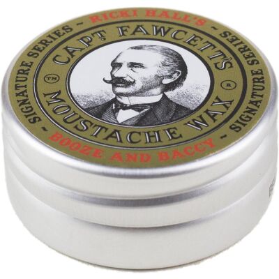 CAPTAIN FAWCETT Vosk na fúzy Ricki Hall's Booze & Baccy 15 ml CAPTAIN FAWCETT Vosk na fúzy Ricki Hall's Booze & Baccy 15 ml