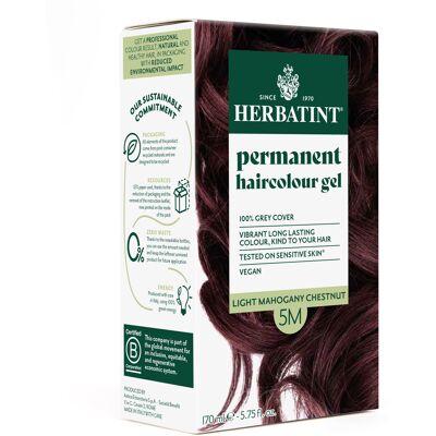 HERBATINT 5M svetlo mahagónový gaštan 170 ml HERBATINT 5M svetlo mahagónový gaštan 170 ml