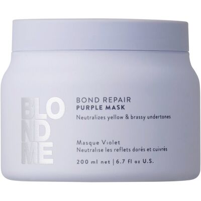 Schwarzkopf Professional BM Blond Bond Repair Fialová maska 200 ml Schwarzkopf Professional BM Blond Bond Repair Fialová maska 200 ml