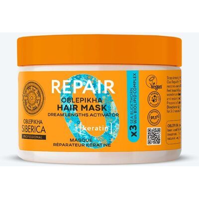 OBLEPIKHA SIBERICA Maska s keratínom 300 ml OBLEPIKHA SIBERICA Maska s keratínom 300 ml