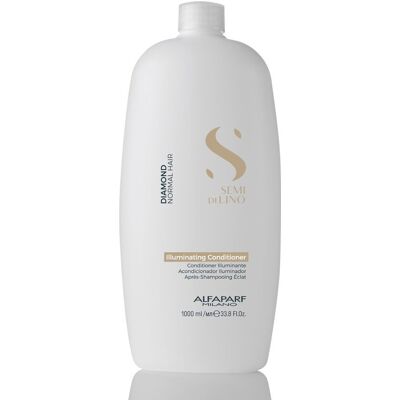 ALFAPARF MILANO Semi Di Lino Diamond Illuminating Conditioner 1000 ml ALFAPARF MILANO Semi Di Lino Diamond Illuminating Conditioner 1000 ml