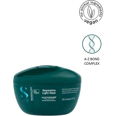 ALFAPARF MILANO Semi Di Lino Reconstruction Reparative Light Mask 200 ml ALFAPARF MILANO Semi Di Lino Reconstruction Reparative Light Mask 200 ml