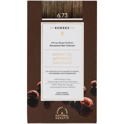 KORRES Argan Oil Advanced Colorant 6.73 Golden Cocoa KORRES Argan Oil Advanced Colorant 6.73 Golden Cocoa