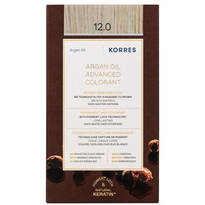 KORRES Argan Oil Advanced Colorant 12.0 Special Blonde KORRES Argan Oil Advanced Colorant 12.0 Special Blonde