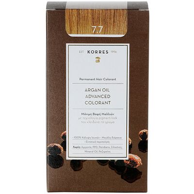 KORRES Argan Oil Advanced Colorant 7.7 Mocha KORRES Argan Oil Advanced Colorant 7.7 Mocha