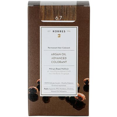 KORRES Argan Oil Advanced Colorant 6.7 Cocoa KORRES Argan Oil Advanced Colorant 6.7 Cocoa