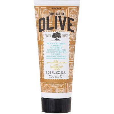 KORRES Pure Greek Olive Nourishing Conditioner for Dry – Damaged Hair 200 ml KORRES Pure Greek Olive Nourishing Conditioner for Dry – Damaged Hair 200 ml