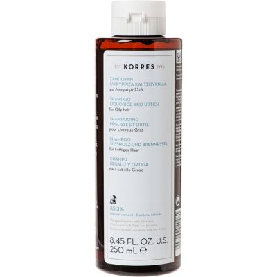 KORRES Liquorice & Urtica Shampoo for Oily Hair 250 ml KORRES Liquorice & Urtica Shampoo for Oily Hair 250 ml