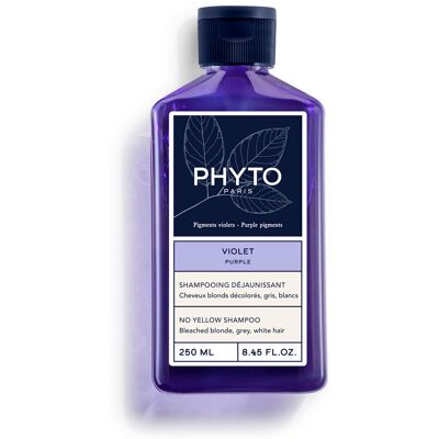 PHYTO Purple Šampón na odfarbené blond, sivé a biele vlasy 250 ml PHYTO Purple Šampón na odfarbené blond, sivé a biele vlasy 250 ml