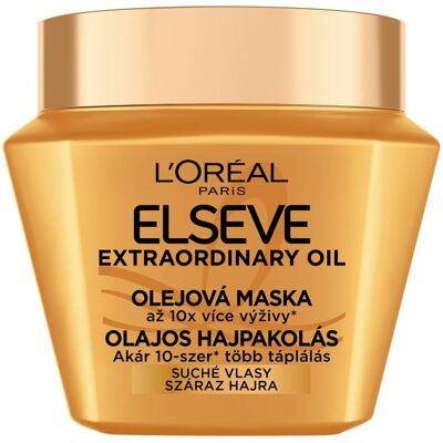 L'Oréal Paris ĽORÉAL PARIS Elseve Extraordinary Oil olejová maska na suché vlasy 300 ml L'Oréal Paris ĽORÉAL PARIS Elseve Extraordinary Oil olejová maska na suché vlasy 300 ml