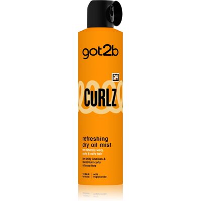got2b Curlz suchá olejová hmla 200 ml got2b Curlz suchá olejová hmla 200 ml