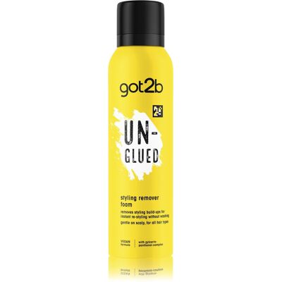 got2b Un-glued pena na odstránenie zvyškov stylingu 150 ml got2b Un-glued pena na odstránenie zvyškov stylingu 150 ml