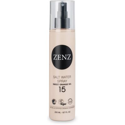 ZENZ No. 15 Salt Water Spray Sweet Orange Medium Hold 200 ml ZENZ No. 15 Salt Water Spray Sweet Orange Medium Hold 200 ml