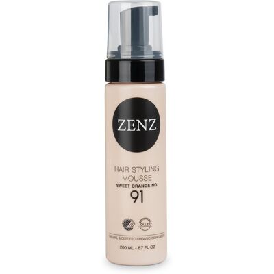 ZENZ No. 91 Hair Styling Mousse Extra Volume Orange 200 ml ZENZ No. 91 Hair Styling Mousse Extra Volume Orange 200 ml