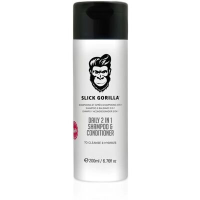 SLICK GORILLA Daily 2 in 1 Shampoo & Conditioner 200 ml SLICK GORILLA Daily 2 in 1 Shampoo & Conditioner 200 ml